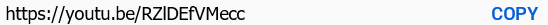 YouTube share link